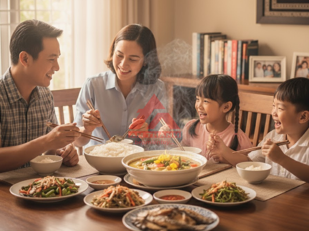 Món ăn gắn kết yêu thương gia đình